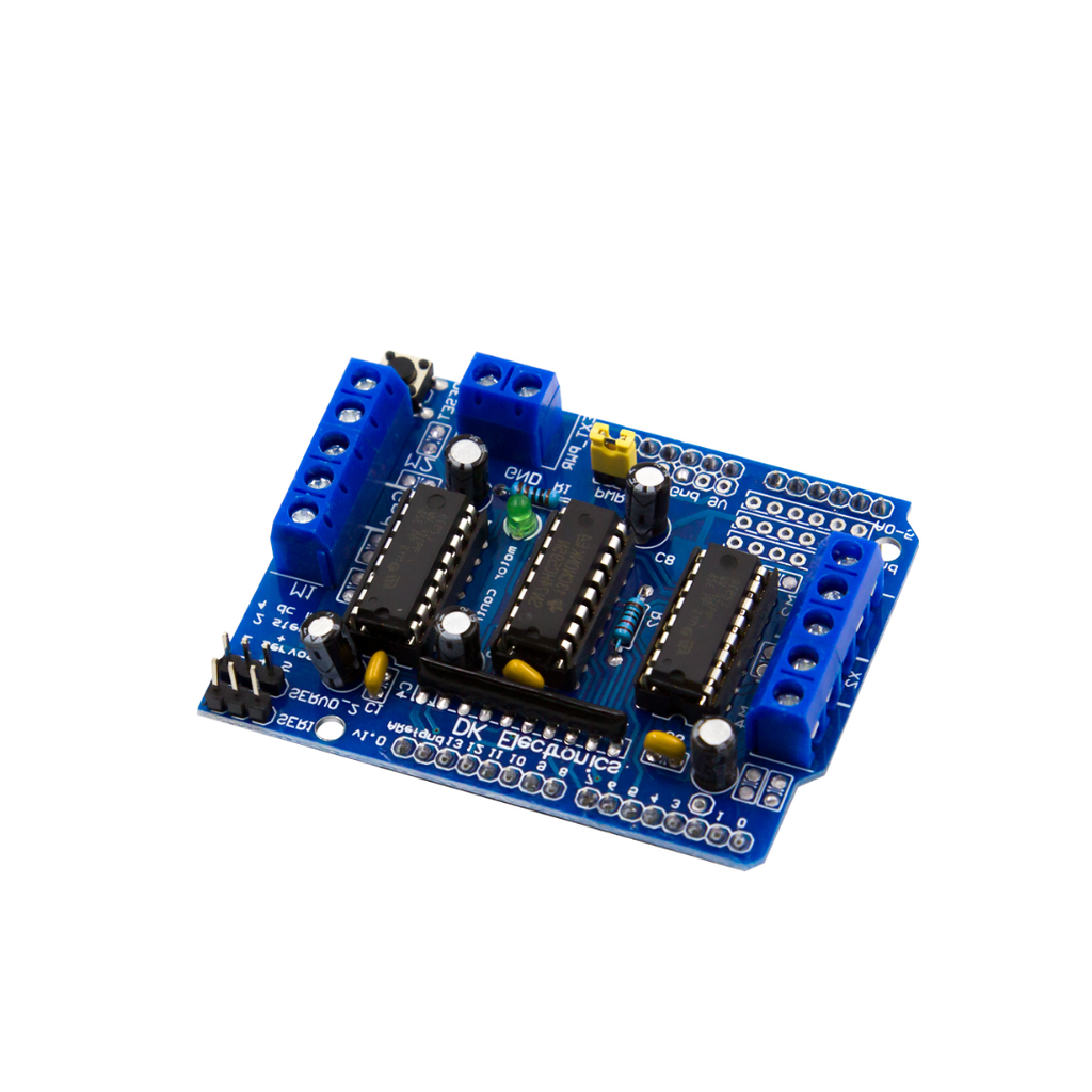 L293D Motor Driver Module for Arduino & Robotics – Dual H-Bridge DC & Stepper Motor Controller (Breadboard Friendly) SDTech Robotics