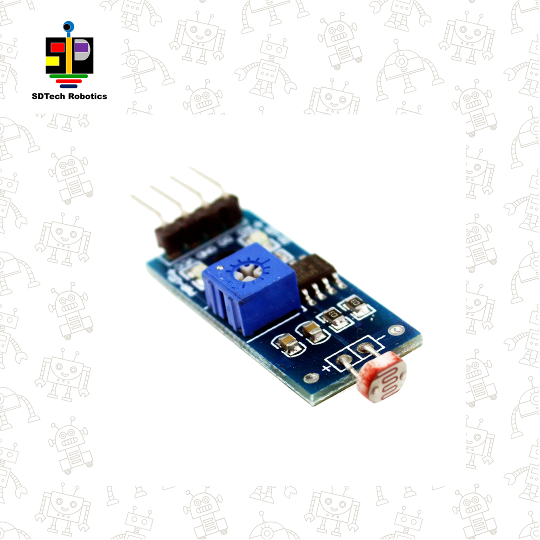 LDR Light Sensor Module for Arduino, ESP32 & IoT Projects – Light Dependent Resistor Module SDTech Robotics