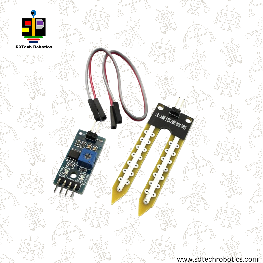 Soil Moisture Sensor Module for Arduino, ESP32, ESP8266 & Smart Agriculture Project SDTech Robotics